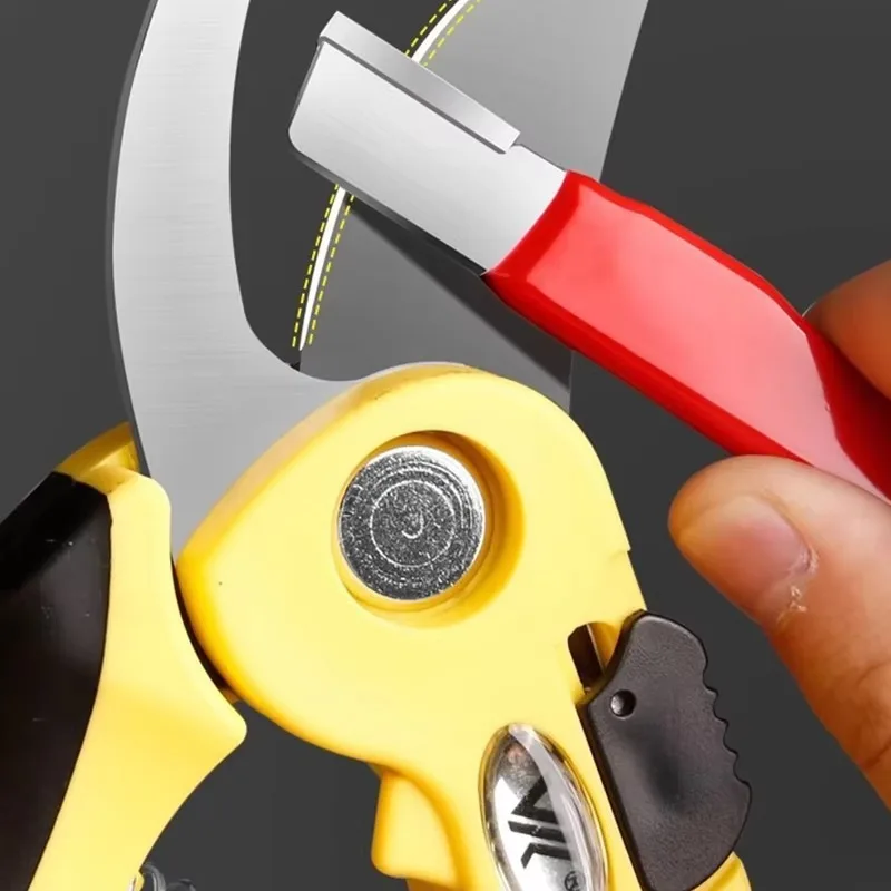Professioneller Küchenmesser-Scherenschärfer Wolfram-Diamant-Keramik-Schleifstein für Alle Klingen Einschließlich Gartenscheren – Detail 5
