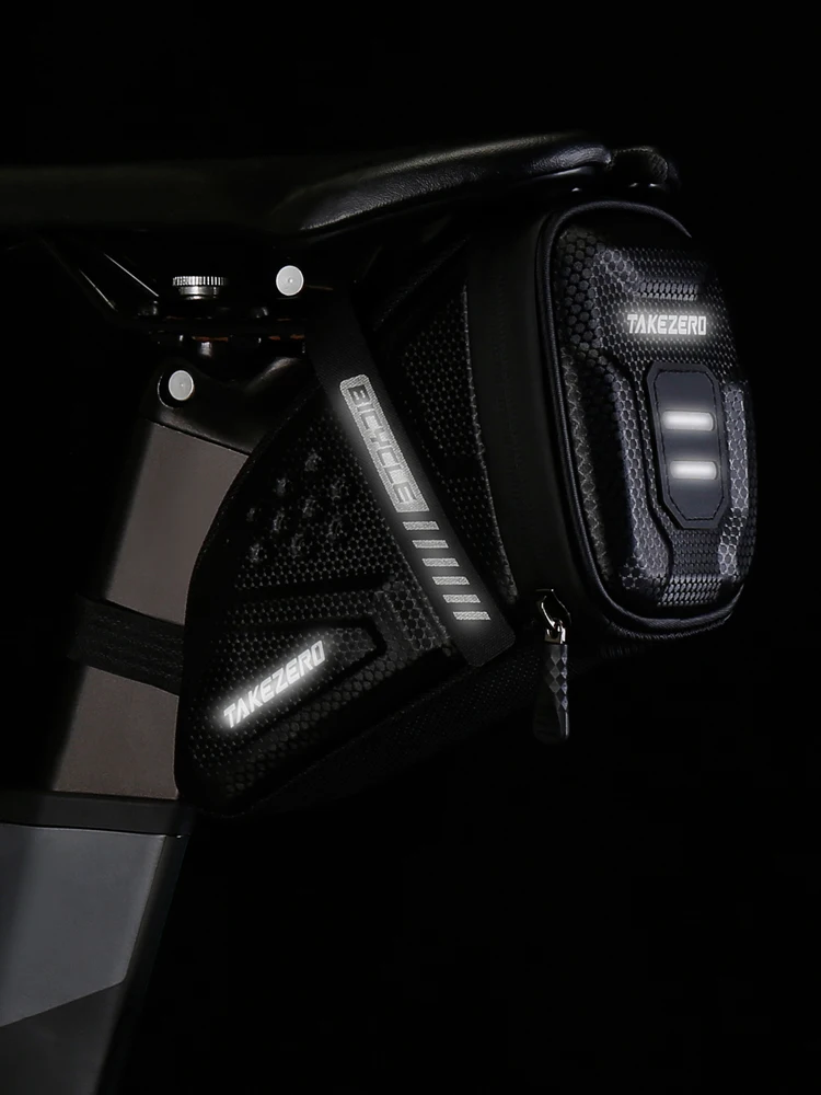 1L دراجة جيب حزمة سعة كبيرة مقعد الدراجة حقيبة الدراجات حقيبة عاكسة دراجة السرج حقيبة إيفا للدراجات الطريق الجبلية