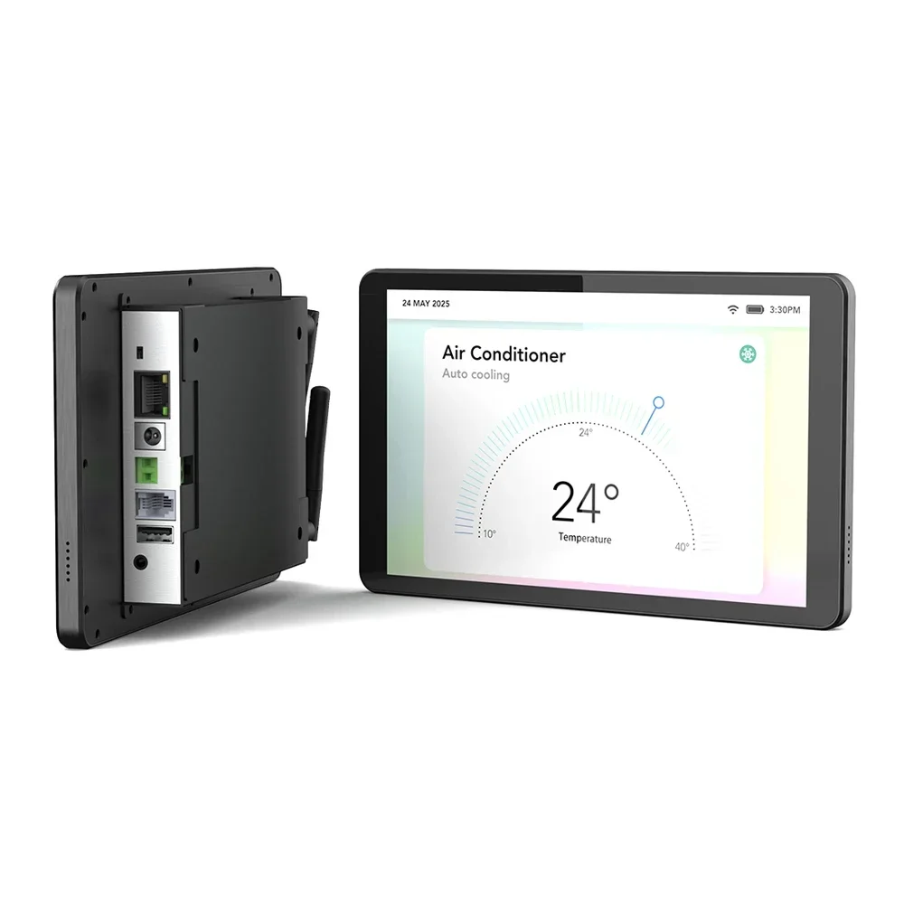 DC en 8 pulgadas ≥5,0", P801 automatización del hogar inteligente sistema de control de panel táctil Android RS485 KNX Tablet montaje en pared sin batería