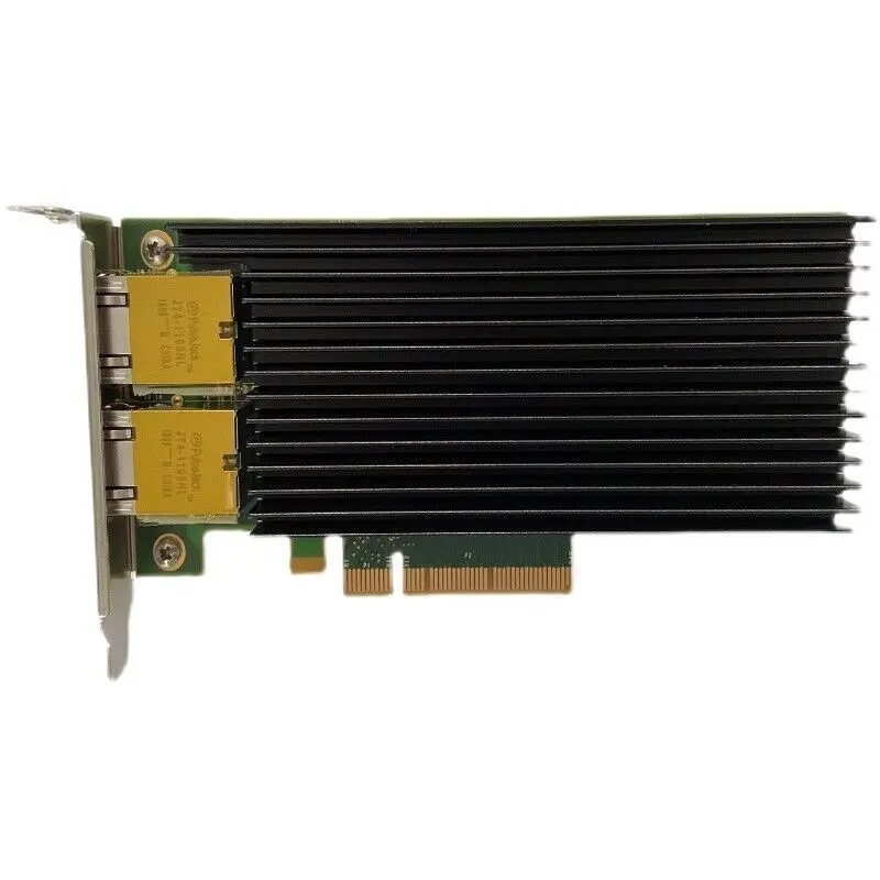 

Б/у гигабитная двухпортовая сетевая карта Silicom PE210G2I40E-T-HU X540-T2 10G