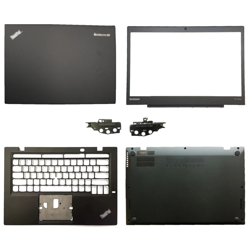 For lenovo thinkpad X1 Carbon 3rd 2014 2015 portable lcd back cover/front frame/handrest/bottom box/lcd hinges