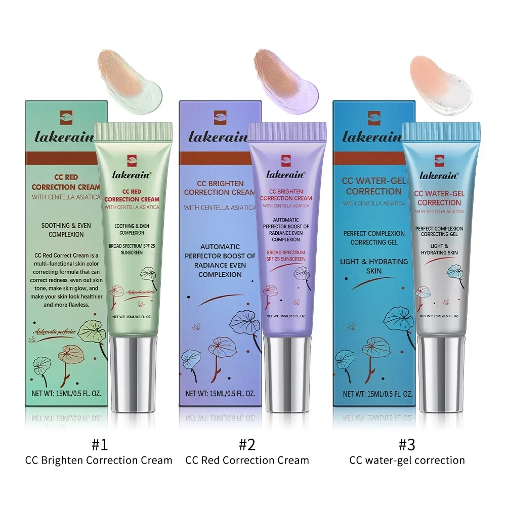 erborian CC Red Correction Cream Primer Moisturizing Waterproof Anti-sweat Makeup Before Concealer Lasting Women Makeup Cosmetic