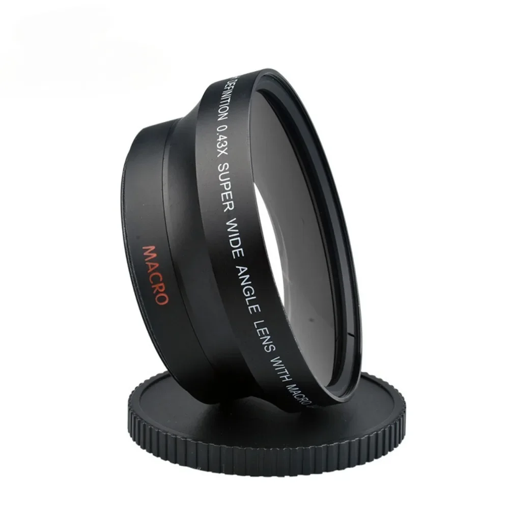 0.43x 67mm  HD Super Wide Angle Additional Lens with Macro Portion Affiliated Lens for Cannon Nikon Camera Lens