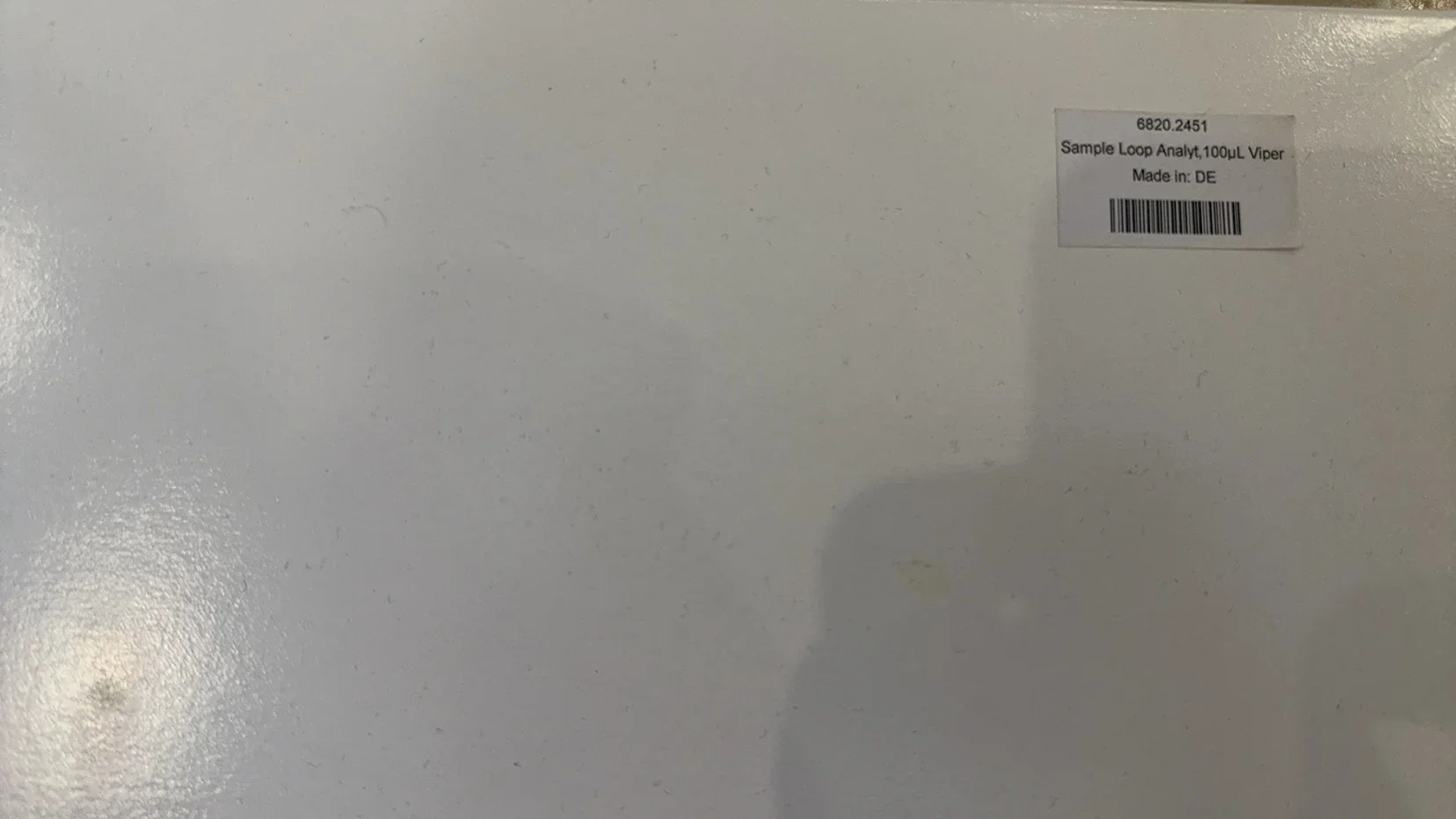 

Термодозирующее кольцо 6820.2451 100 мкл оригинал распаковка