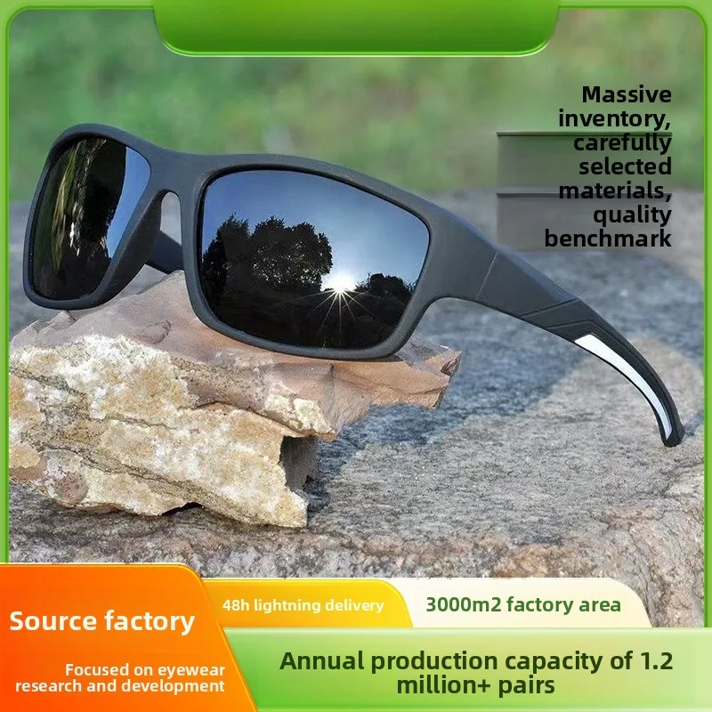 

Flexible Paint New Outdoor Sports Polarized Sunglasses Durable Eyewear Perfect for Lure Fishing Driving Daily Casual Use