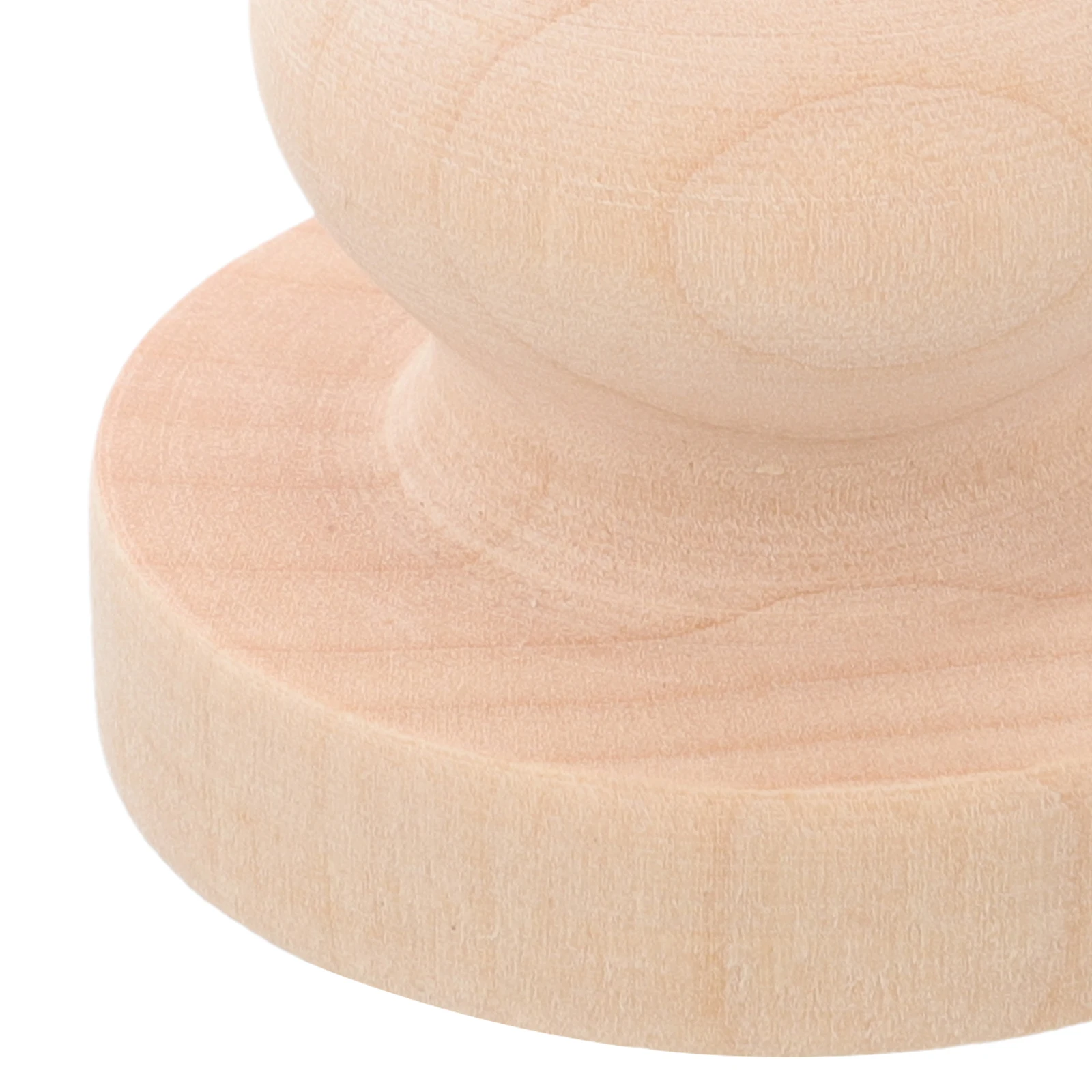 

5Pcs 5Cm Solid Wood Round Handle Stamp DIY Engraved Seal for Crafting Scrapbooking Letters Journals Invitations Greeting Cards