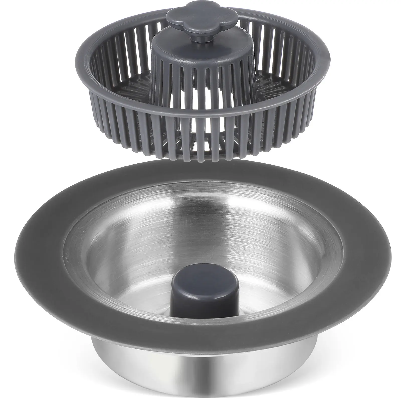 

1pcs Stainless Steel Strainer Kitchen Drain Stopper Fine Mesh Basket For Clogged Prevention Sink Strainers Smooth