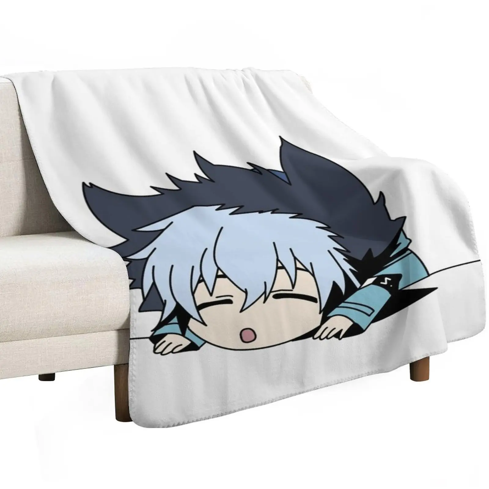 Servamp - Kuro, Sloth, Sleepy Ash Throw Blanket Thermals For Travel Loose Picnic halloween For Decorative Sofa Blankets