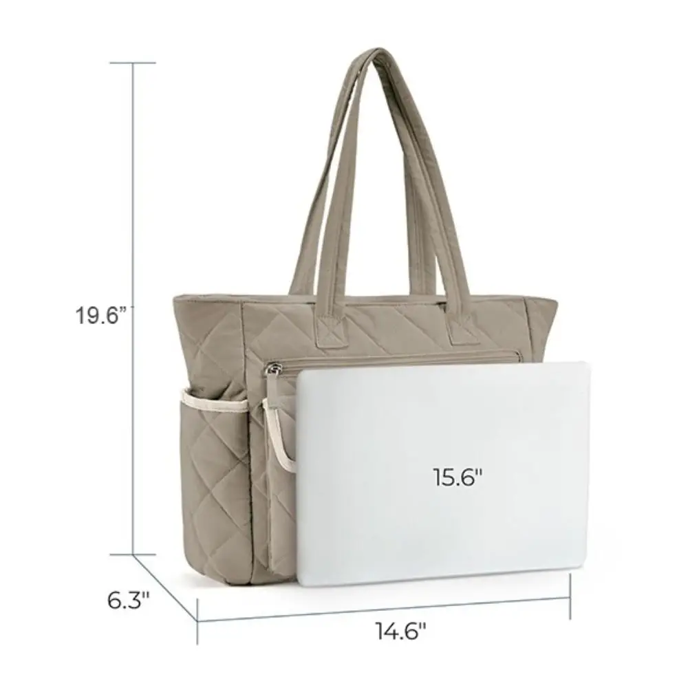 New Large Capacity Tote Bag Fashion Solid Color Travel Duffel Pouch Casual Simple Shoulder Bag