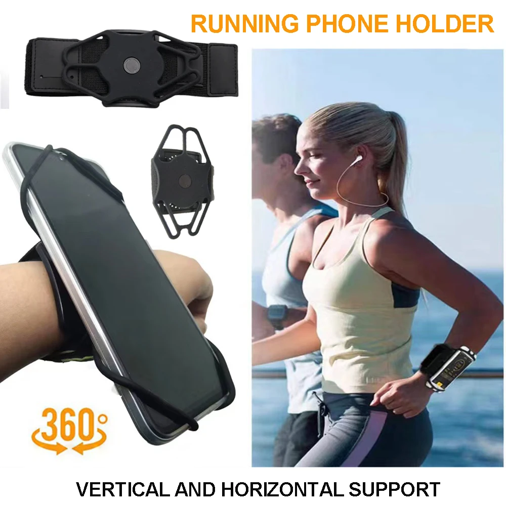 

YTGEE Phone Holder Wrist Running Sports Cycling Gym Outdoor Universal 4.5-6.5 Inch Cell Phones for iPhone Samsung Xiaomi OPP