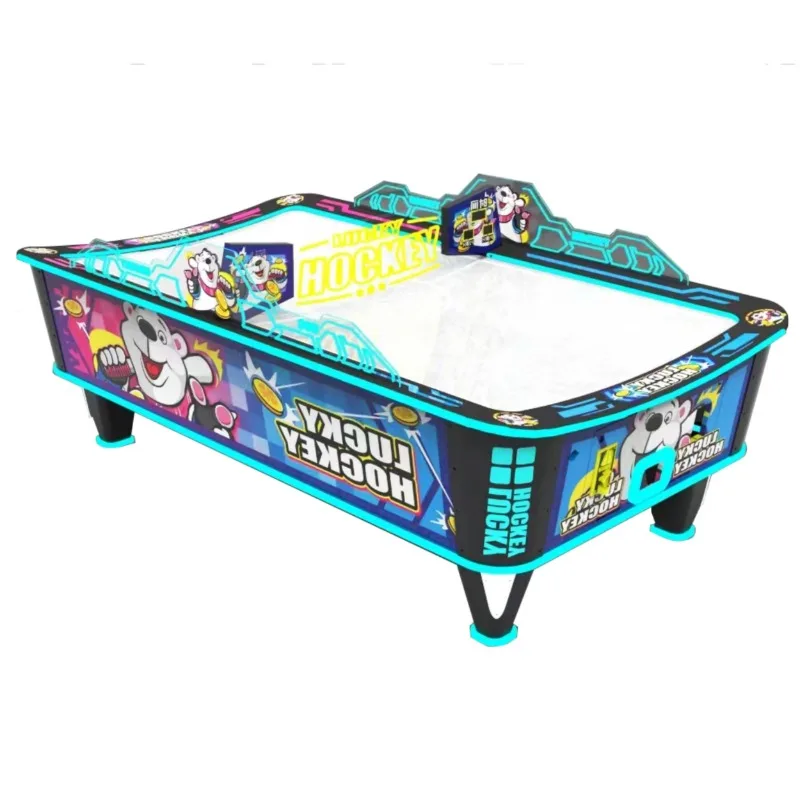 Multi-ball Arcade Curved Air Hockey Game Area Fun