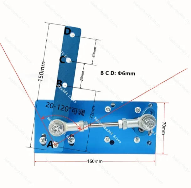 DIY speed control 12V24V reciprocating oscillating motor back and forth from left to right simulating a beckoning motor