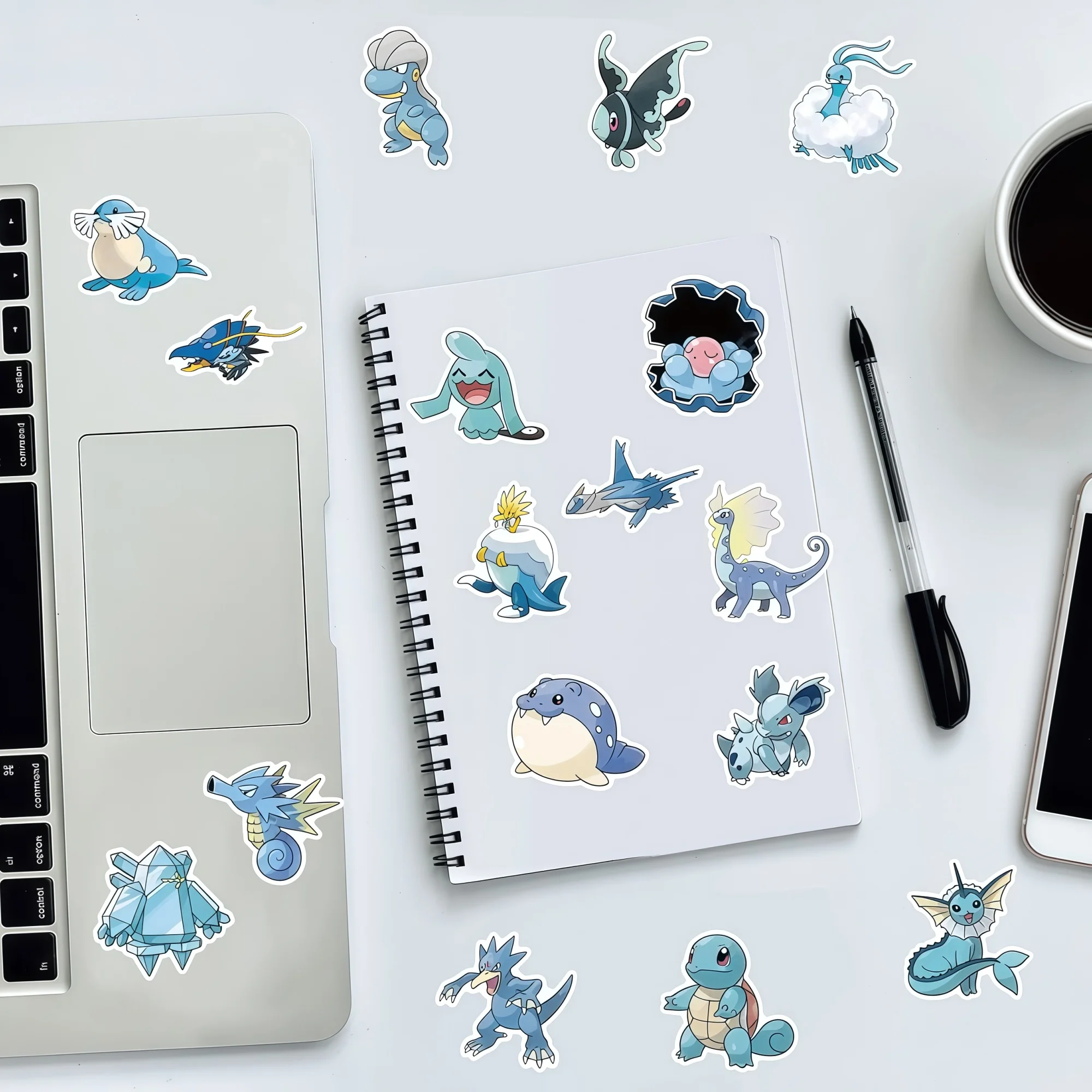 60PCS Water-Type Pokémon Stick - Phone Cases Kids review and price