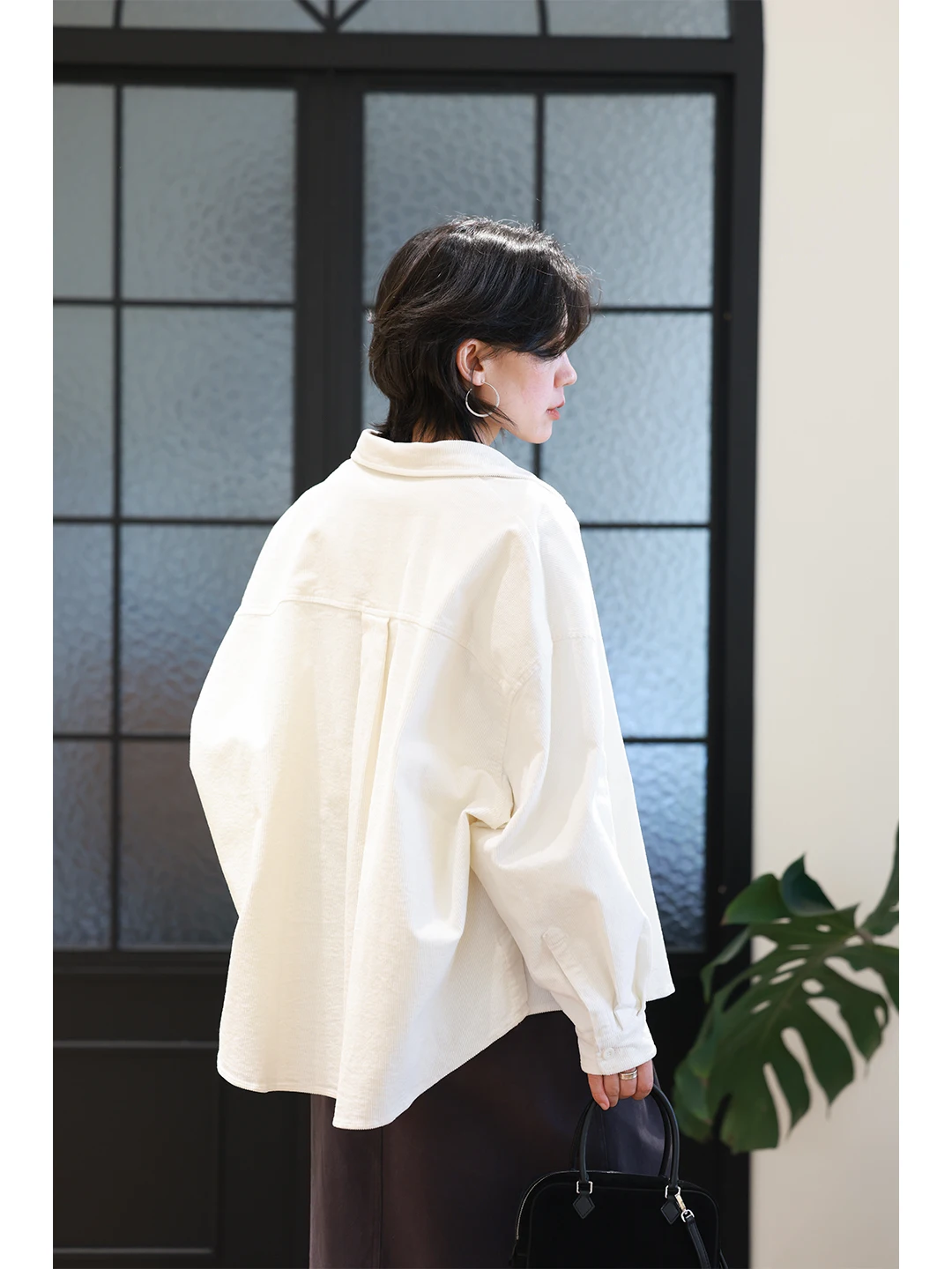 

Женская повседневная утепленная вельветовая рубашка-куртка свободного кроя для осени и зимы, удобная дышащая верхняя одежда для многослойного ношения