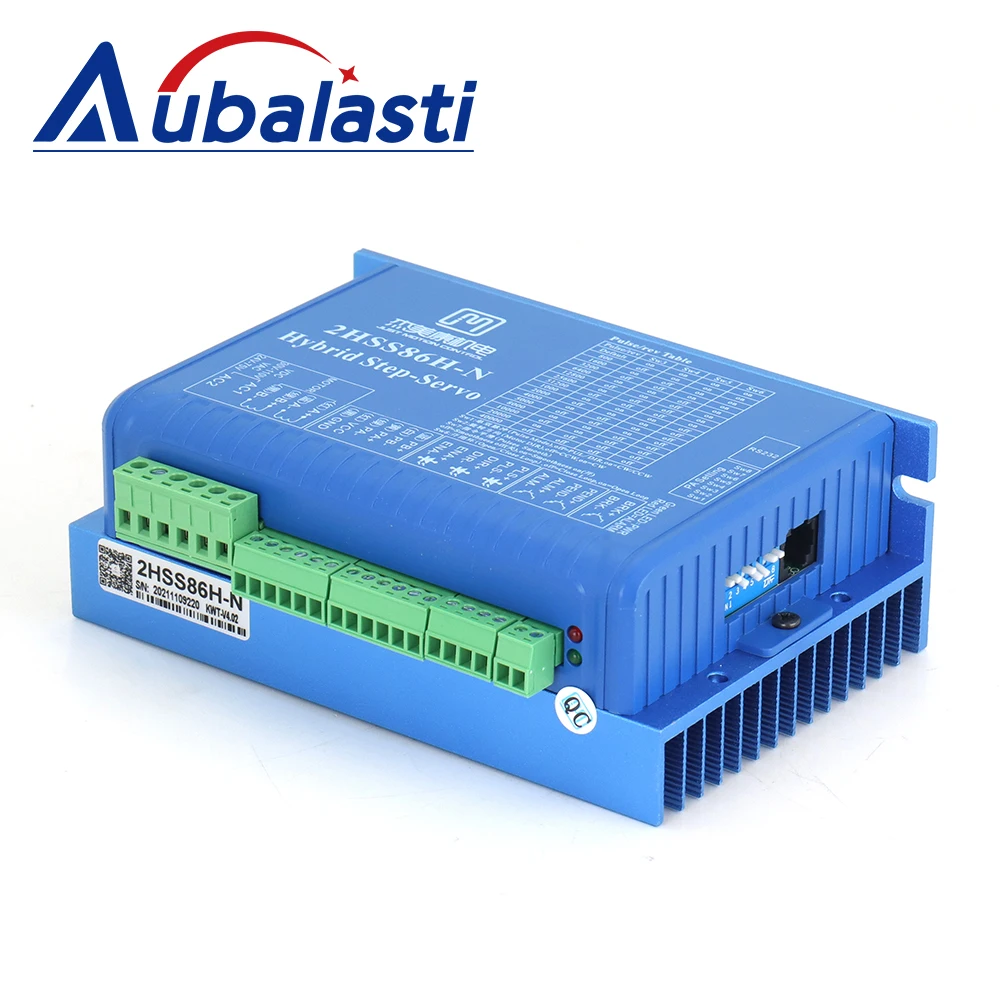 

Aubalasti JMC 2Phase 24-75VAC 30-110VDC Closed Loop Stepper Servo Driver 2HSS86H for NEMA34 Motor CNC Engraving Machine