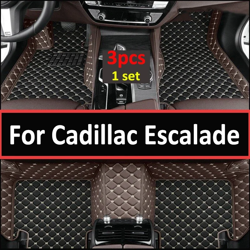 

Автомобильные коврики для Cadillac Escalade Seven Seats 2007, 2008, 2009, 2010, изготовленные на заказ автомобильные подушечки для ног, ковер, аксессуары для интерьера