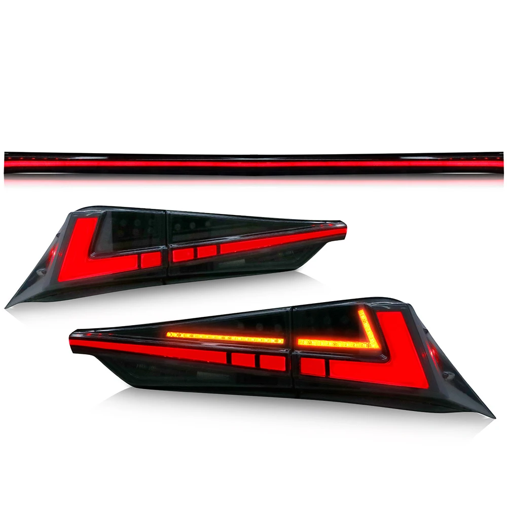 

Pair Of Car Tail Light Assembly For LEXUS IS300 IS350 ISF 2013-2017 LED Brake Signal light Tuning Parts Car Rear Lamp System