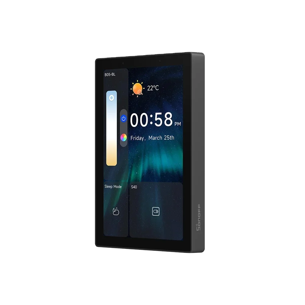 

Панель управления умным домом SONOFF NSPanel Pro 120 с Wi-Fi и модулем DIY-переключателя, поддерживает устройства Sonoff, контроль энергопотребления