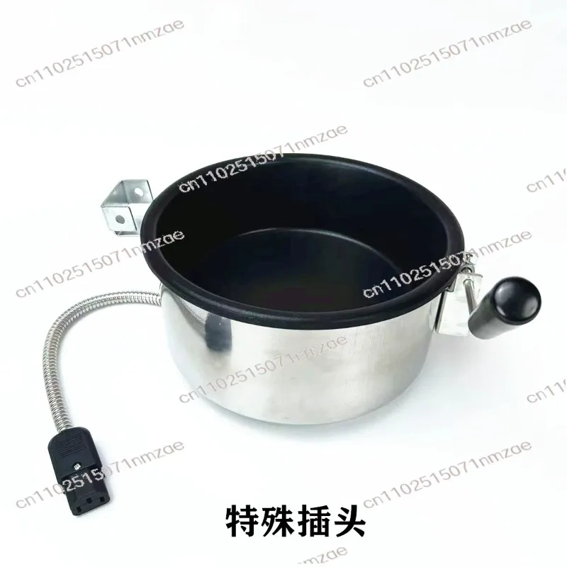 

Universal Anti-Burn Popcorn Pot for Spherical Popcorn Maker, Non-Stick Popcorn Machine Pot for Home Commercial Use
