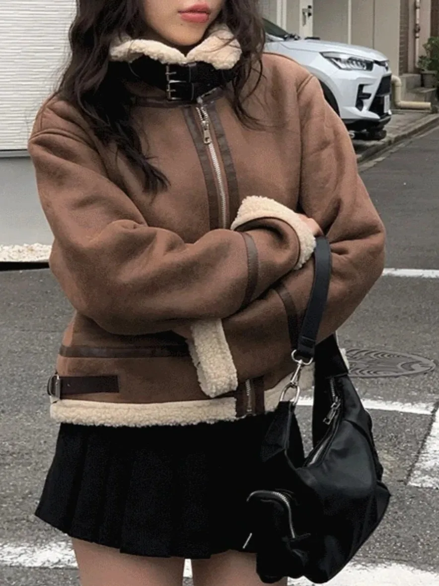 معطف شتوي 2025 ort مصنوع من الفرو للنساء من Jaet Hong Kong Sle معطف أنيق كلاسيكي أنيق ملابس خارجية للنساء #3