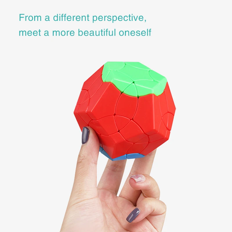 Magic Cube Stickerless 5x5 Dodecahedron Profession Magic Speed Puzzle 12 Face Megaminx Magic Toy Cubo Children Educational Toys