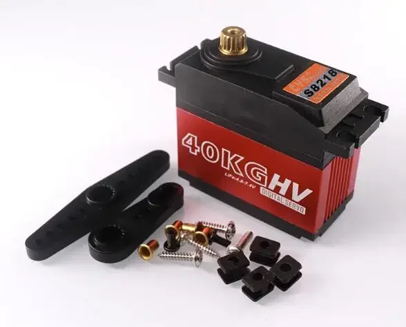 CYS-S8218 40 kg Drehmoment Kupfergetriebe 165 G Servo für RC 1:5 BAJA Auto kompatibel 4px für Roboter Power HD 1235 MG