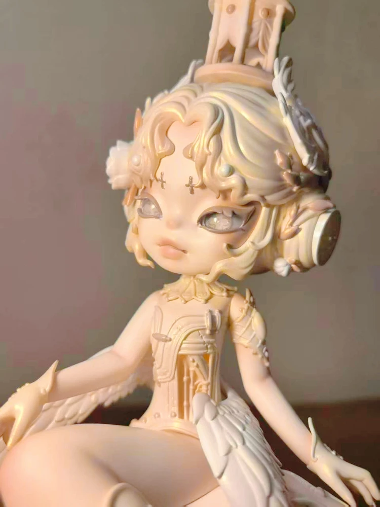 Dominator Svia Collection Figure YQC Myth Angel Doll with Wings Vintage Gothic Beauty Designers Toy Art Collection view 6
