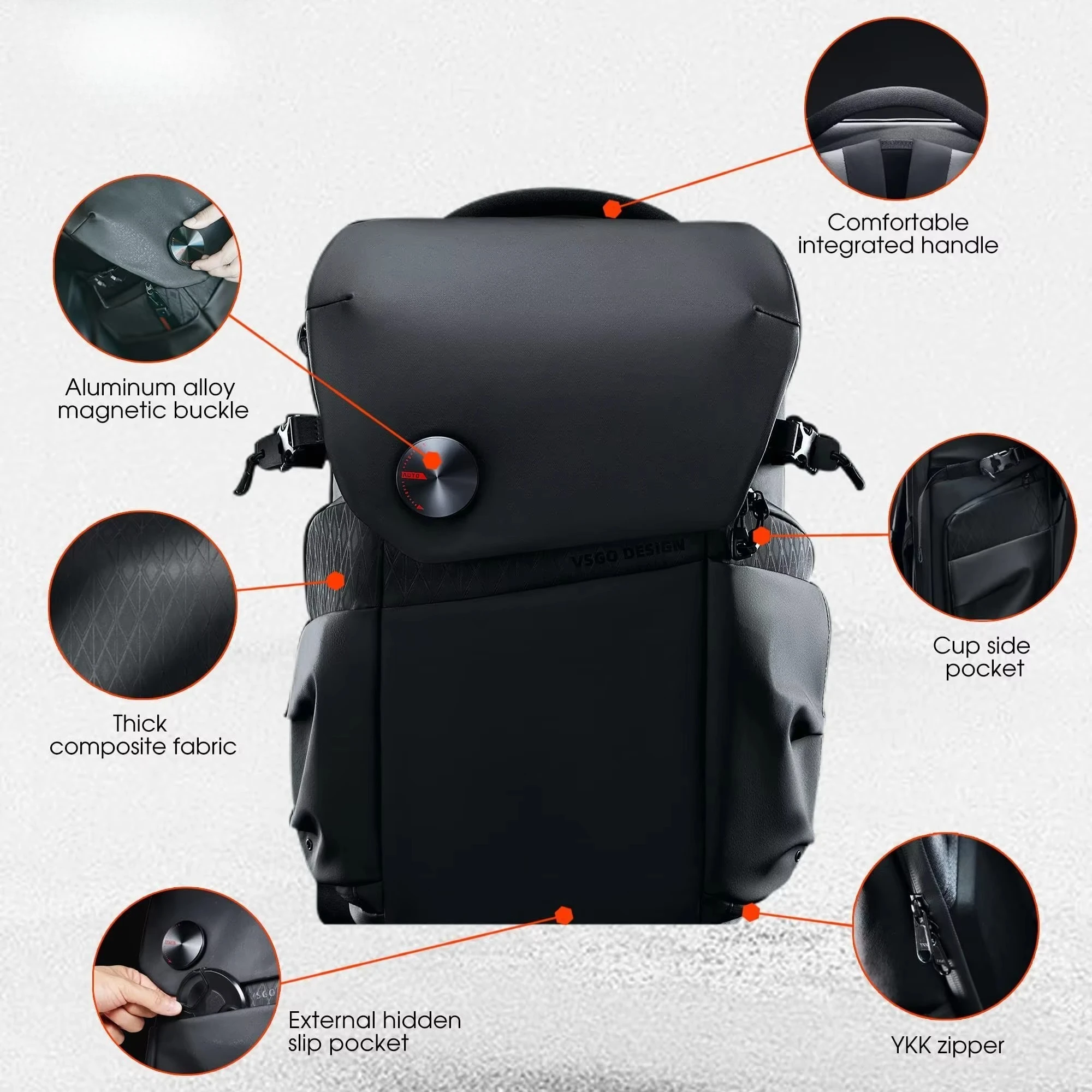 20L waterproof backpack photography professional travel sling camera video bag