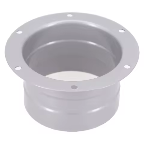 1Pcs 75-250mm Adapter Flange Connection Flange Adapter Gray Metal Vent Pipe Wall Window Ventilator Home Ventilation Systems