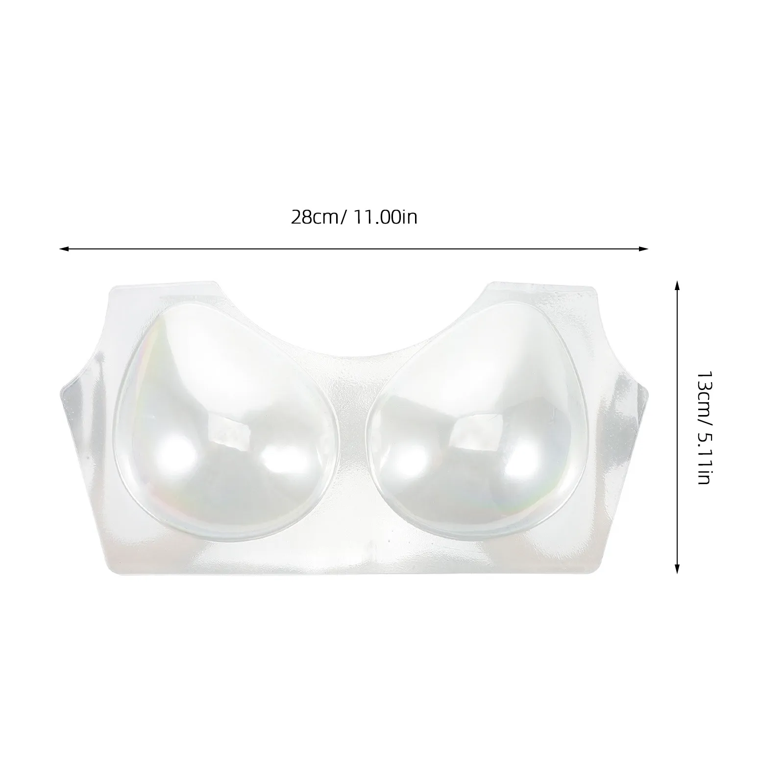 20Pcs PVC Bra Packing Shaper Insert Plastic Form Support Bra Shape Keeper Plate for Storage Retail Display Use