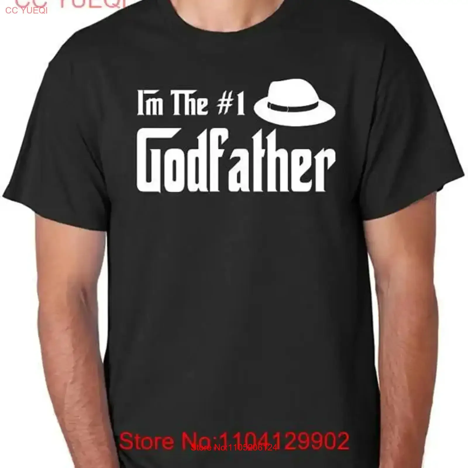 

Футболка «Крестный отец» I'm The 1, идея от godson, богини, дочки или семьи, винтажная стираная модная повседневная удобная уличная одежда