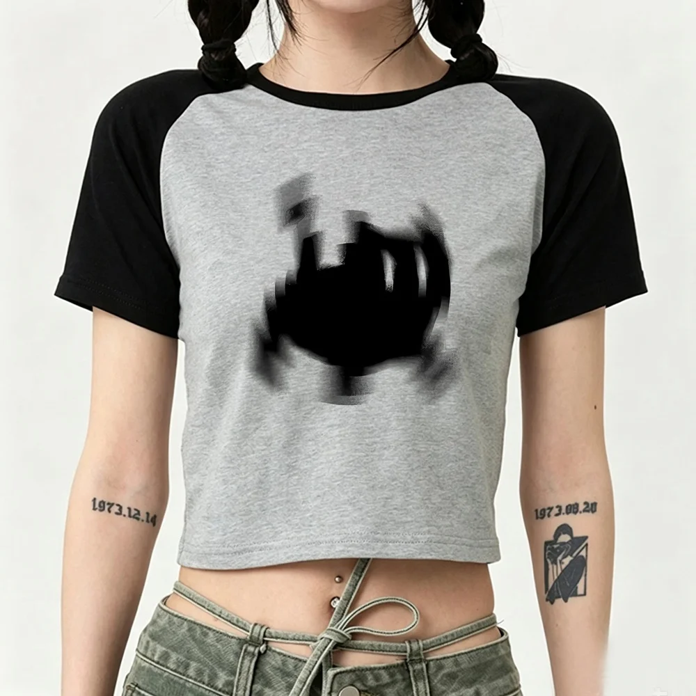 Y2k Star Girl crop top ladies alternative  kawaii japanese clearance sales manga t-shirt meme goth party