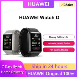 Original Huawei WATCH D Wrist ECG Blood Pressure Recorder Intelligent Blood Pressure Measurement Health Monitor Sport Bracelet