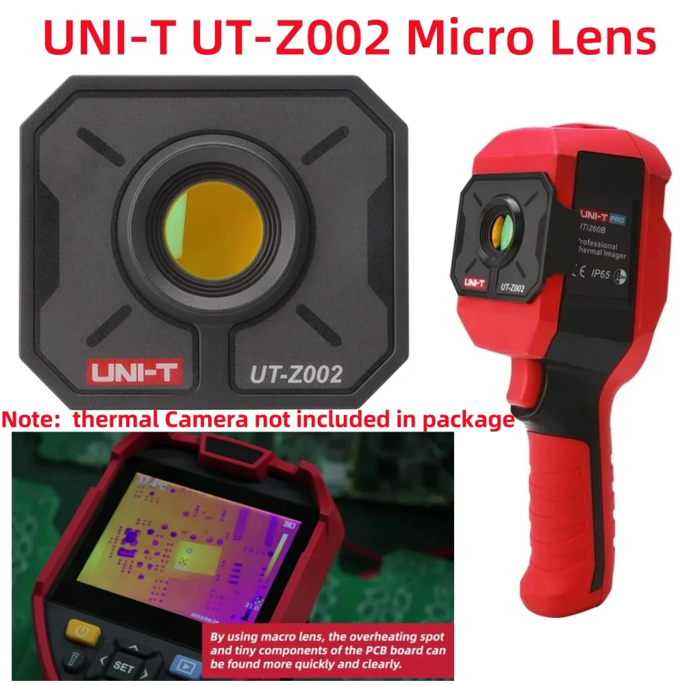 UNI-T UT-Z002 UT-Z003 obiektyw makro do ręcznej kamery termowizyjnej UTi165A UTi260B UTi260E UTi320E UTi720E UTi730E UTi720V UTi730V