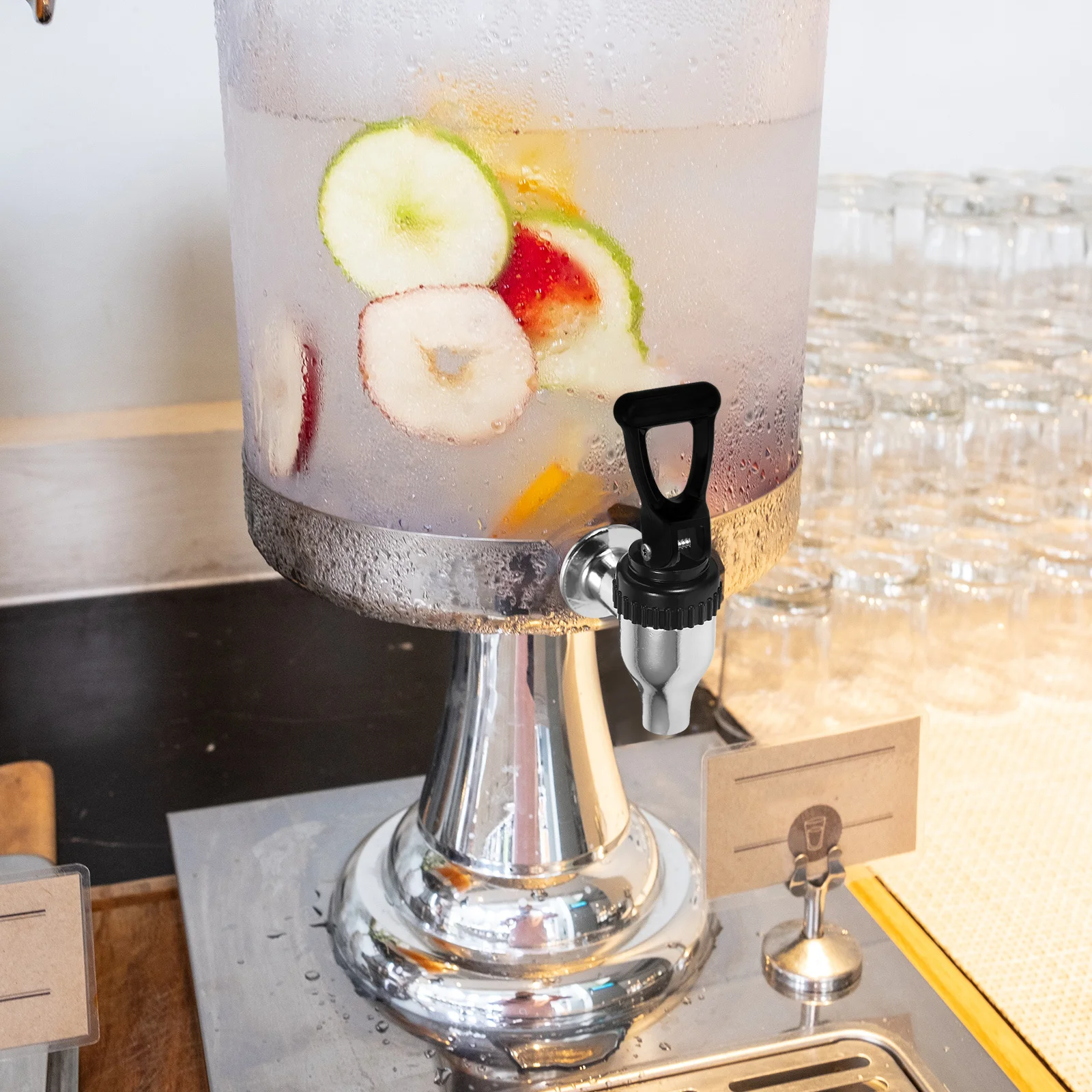 2 Buah Pegangan Keran Dispenser Minuman Panas dan Dingin untuk Wadah Terisolasi Mudah Dipasang Tanpa Alat Rumah Kantor