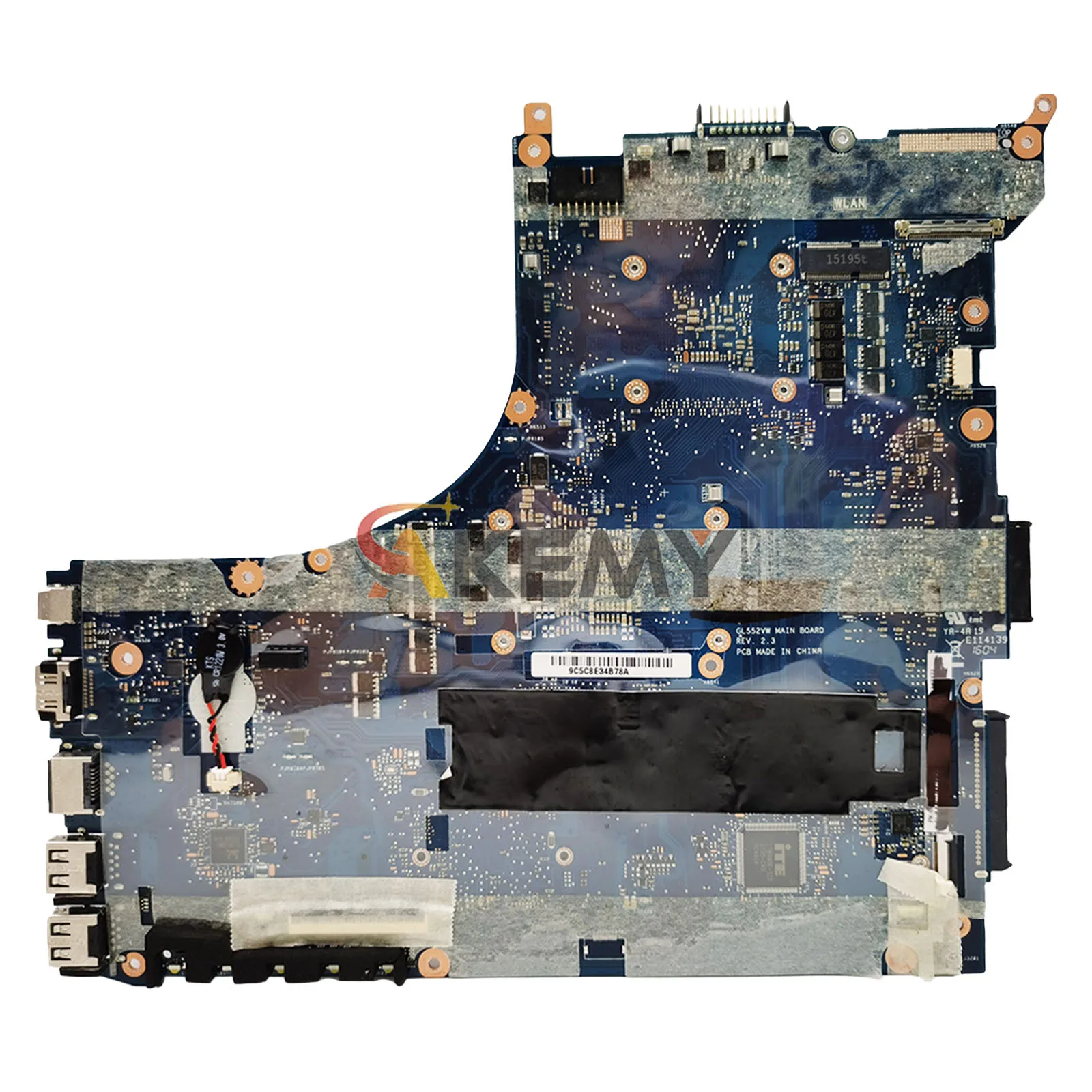 GL552VL Laptop Motherboard For ASUS ROG FX-PRO GL552VX ZX50V GL552VXK GL552V Notebook Mainboard With I5 I7 CPU 100% tests OK stk