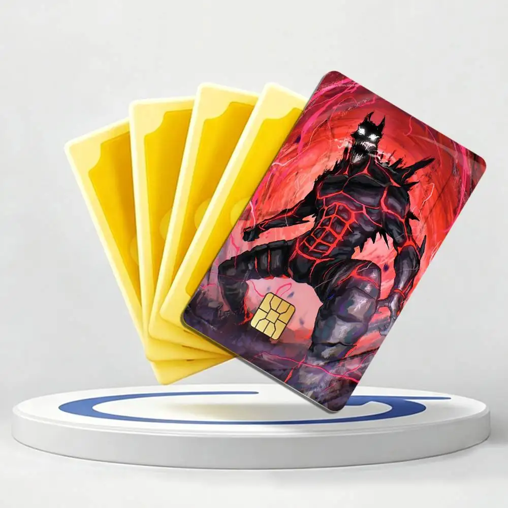 Monster K-Kafka Kaiju No-8 Card Stickers for Bank Access Protective Waterproof Film Cover Sticker Gift