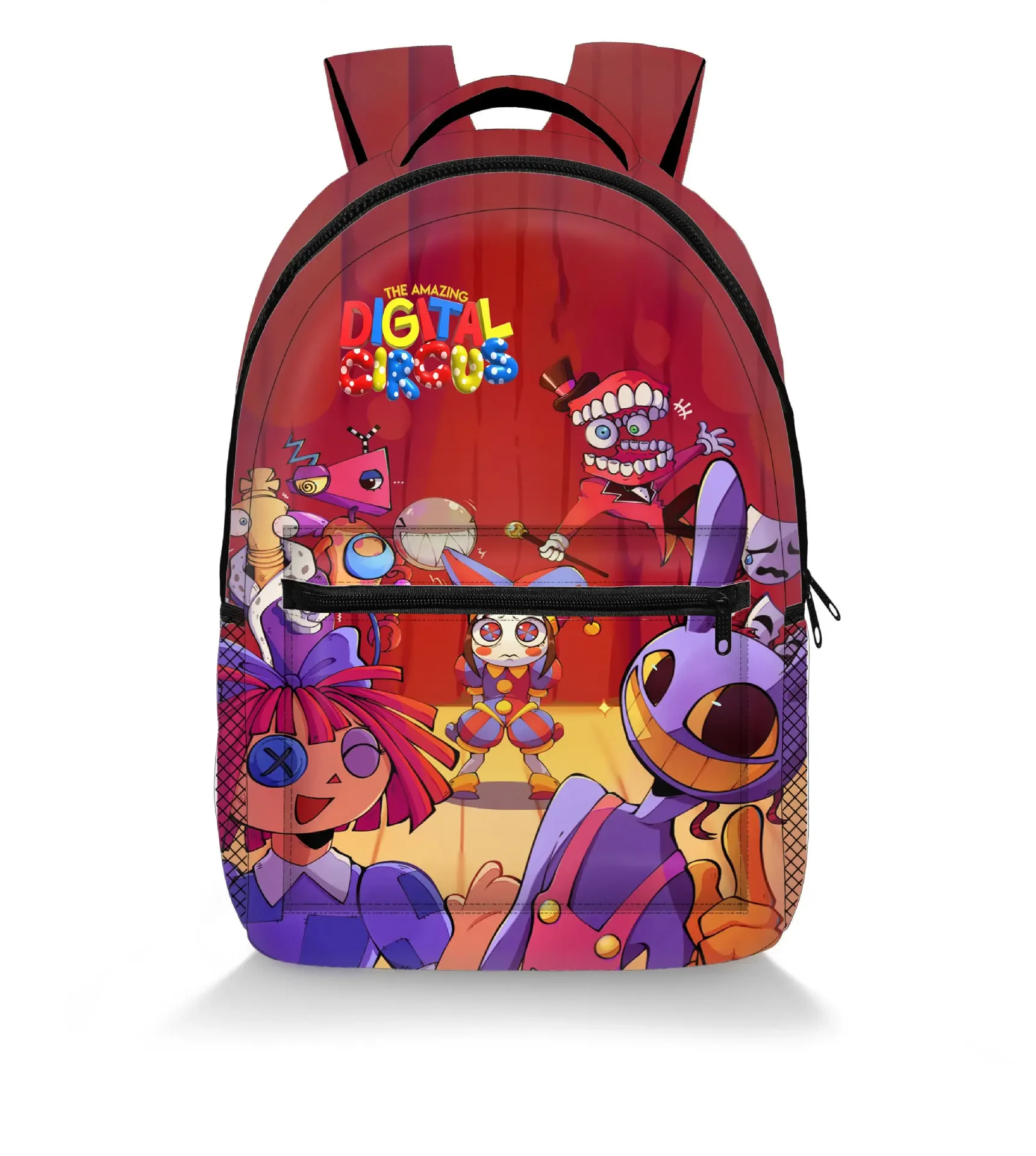 The Amazing Digital Circus Jax Backpack Digital Circus School Backpack Multi Color Digital Anime Circus New Year Christmas Gifts