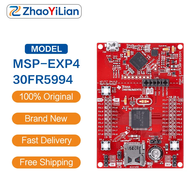 For MSP-EXP430FR5994 MSP430 FRAM MCU Launchpad Evaluation Board