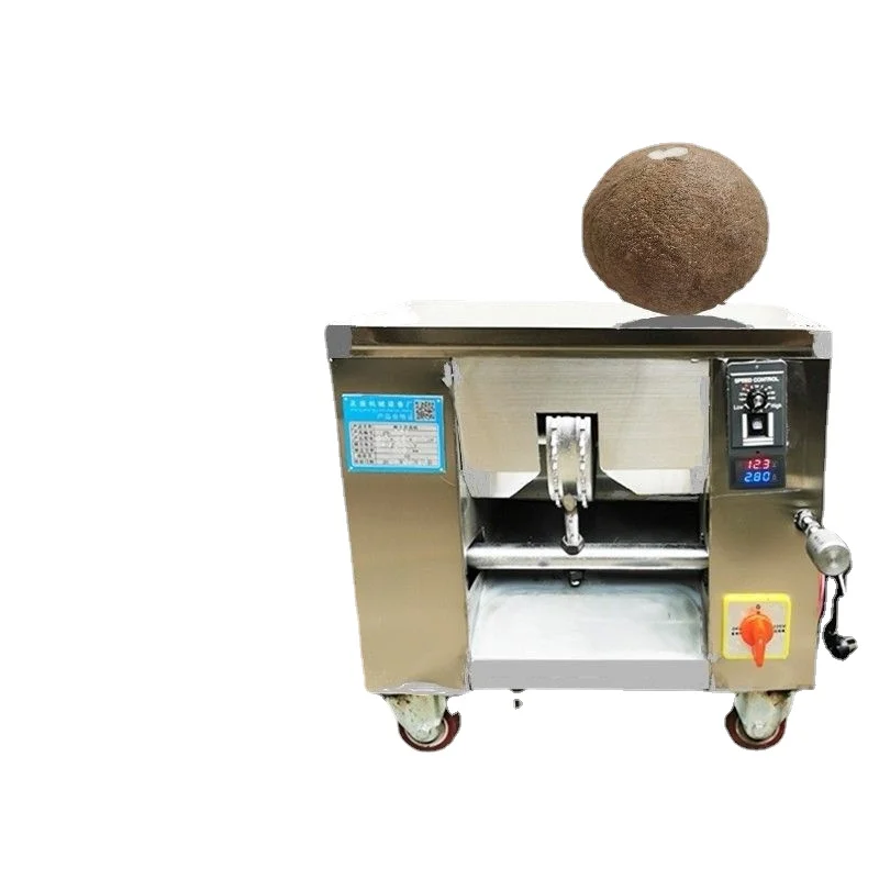 Coconut Shell-Opening Machine Coconut Machine Planing Leather Lighter Capping Machine Factory Direct Sales