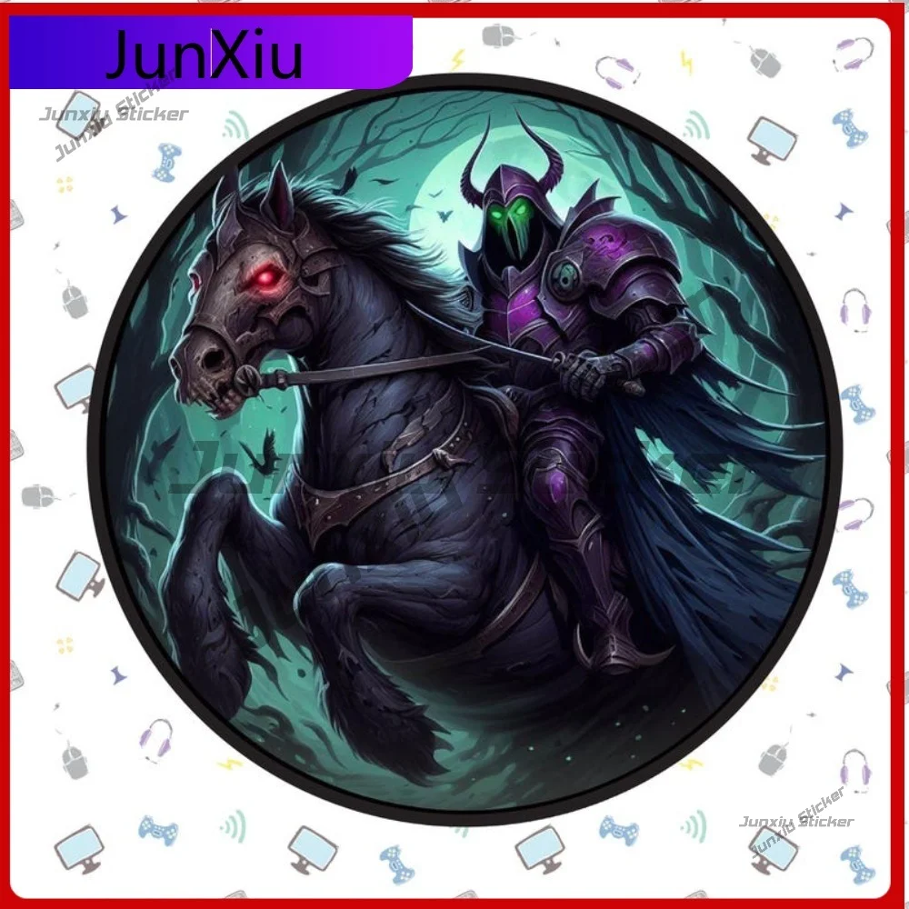 

Creative Fantasy Dark Paladin Vinyl Sticker Decal For Laptops Water Bottle Wall Decor Protective Vehicle Surface Resistant