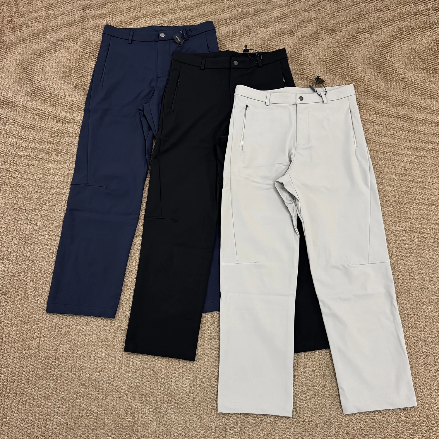 Autumn Winter No Logo Quick-drying Waterproof Outdoor Anti-wear Tear-resistant Soft Shell Sweatpants Casual Pants for Men