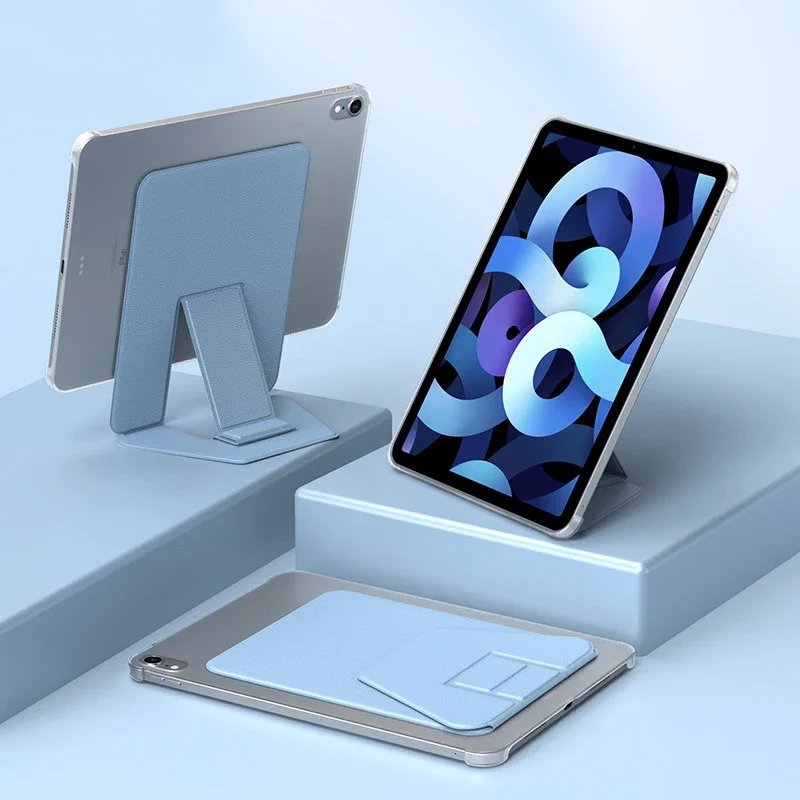 Nowy magnetyczny uchwyt ssący do iPada Air 5 4 Pro 11 12.9 9. Przenośny stojak na tablet Skórzany uchwyt