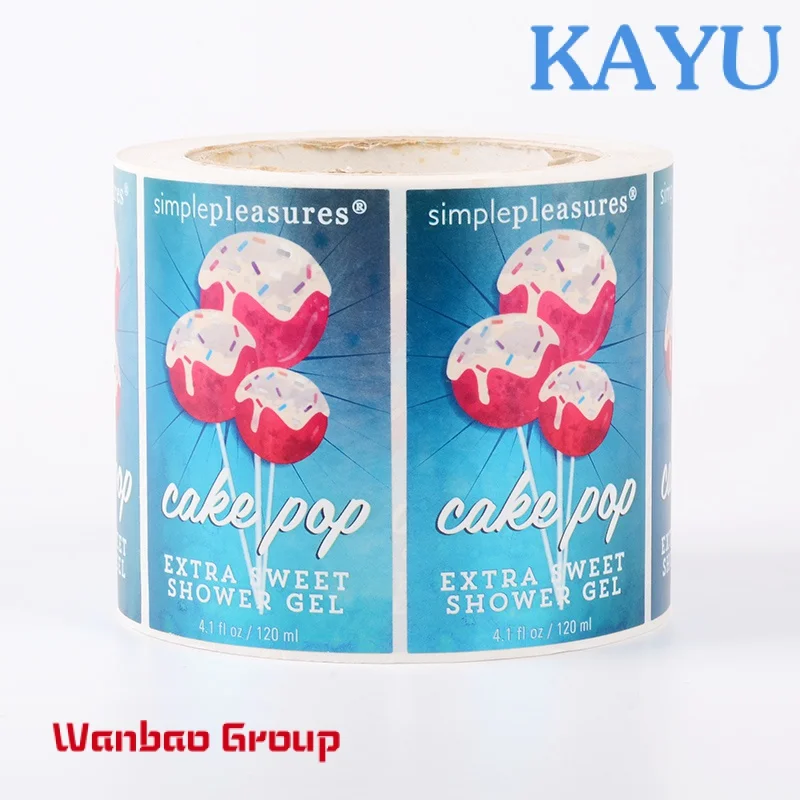 Custom Logo Print Goedkope Product Label Sticker