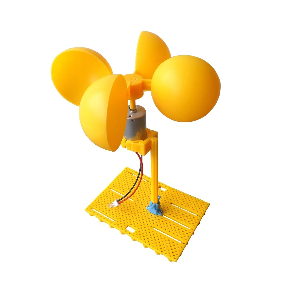 Wind Turbine Generator Kit Generation Motor DIY Micro Micro DC Generator Wind Power With Holder Blades High Quality