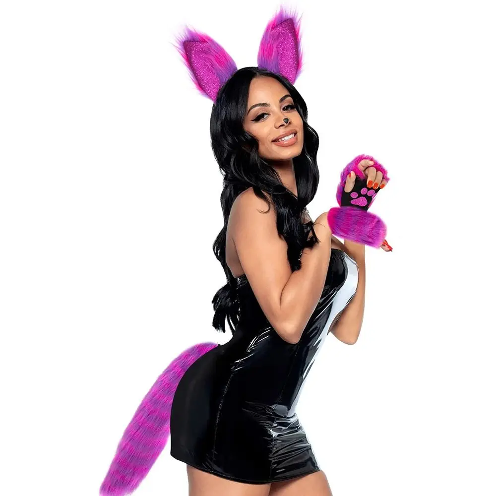 Faux Fur Cat Wolf Fox Costume Accessories Festival Party Masquerade Xmas Halloween Cosplay Costume Accessory Dress Up