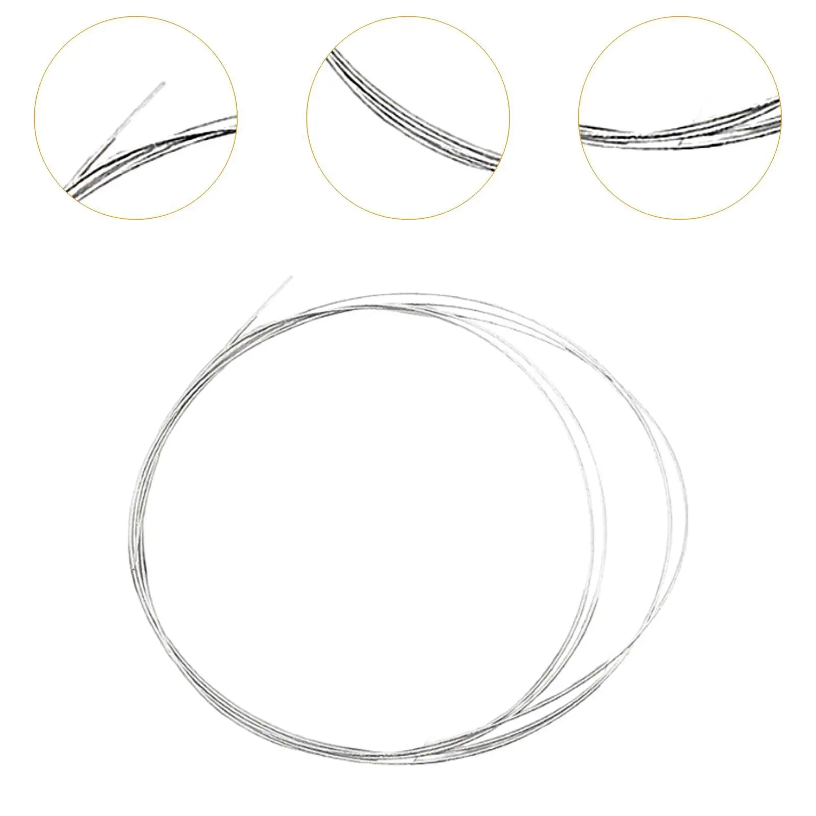 เลื่อยลวด Coping SAW ความยาว 1M Minimal Loss อะไหล่ DIY ลวดเพชรใบมีดสําหรับแก้วเซรามิค Marble Travel งานไม้