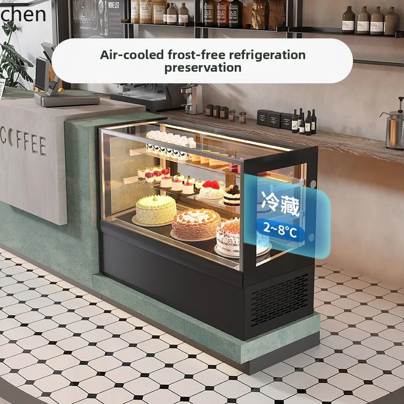 BX  cake display cabinet small dessert display cabinet fruit fresh-keeping cabinet desktop air cooling