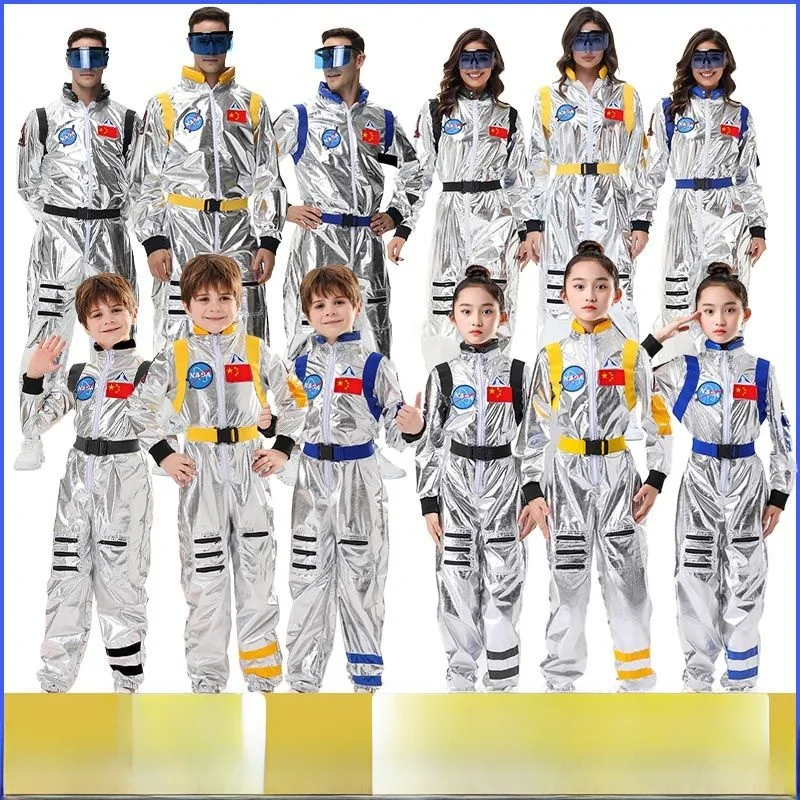 Loween – combinaison spatiale pour Couple, Parent-enfant, Rong Earth, astronaute, technologie future, vêtements de sensation, Fiber de Polyester 00%