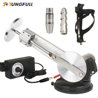 Electric Actuator 12-24V Telescopic Linear Actuator with Suction cup 3XLR Connectors Machine Stroke 65mm Linear Actuator
